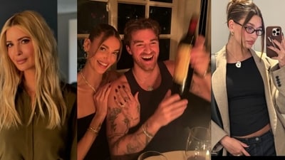 In a surprise proposal, Drew Taggart, aided by Ivanka Trump and Hailey Bieber, popped the question to Marianne Fonseca. (@ivankatrump/Instagram, @mariannefonseca/Instagram, @haileybieber/Instagram) In a surprise proposal, Drew Taggart, aided by Ivanka Trump and Hailey Bieber, popped the question to Marianne Fonseca. (@ivankatrump/Instagram, @mariannefonseca/Instagram, @haileybieber/Instagram)