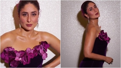 Kareena Kapoor dazzles in an Oscar de la Renta gown. Kareena Kapoor dazzles in an Oscar de la Renta gown.