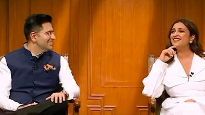 Raghav Chadha and Parineeti Chopra tied the knot last year. Raghav Chadha and Parineeti Chopra tied the knot last year.