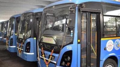 The last bus fare hike of 20% was proposed in 2012 after which PMPML managing director Shrikar Pardeshi revised the fare structure (in multiples of five) to avoid arguments between passengers and conductors over change. (HT FILE) The last bus fare hike of 20% was proposed in 2012 after which PMPML managing director Shrikar Pardeshi revised the fare structure (in multiples of five) to avoid arguments between passengers and conductors over change. (HT FILE)