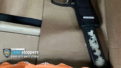 This handout image released by the New York Police Department (NYPD)shows the firearm recovered at the scene of the shooting of UnitedHealthcare CEO Brian Thompson. (AFP)