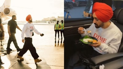 The singer treated himself to the café’s signature ghee podi idli, a quintessential South Indian delicacy. (X/@diljitdosanjh) The singer treated himself to the café’s signature ghee podi idli, a quintessential South Indian delicacy. (X/@diljitdosanjh)