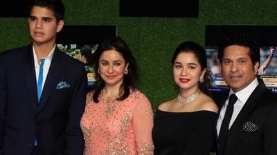 Sachin Tendulkar and Anjali Tendulkar have two children, Sara Tendulkar and Arjun Tendulkar.
