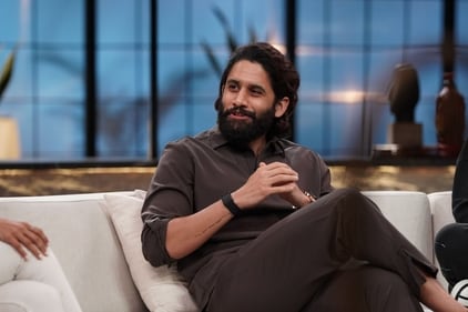 Naga Chaitanya on the show. Naga Chaitanya on the show.