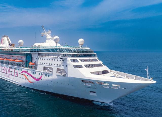 Cordelia Cruises has seen an uptick in bookings in the aftermath of the pandemic. Cordelia Cruises has seen an uptick in bookings in the aftermath of the pandemic.