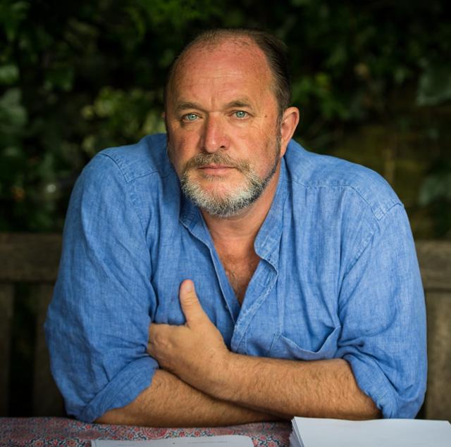 Author William Dalrymple (Debbie Mitra Singh)