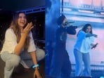 Deepika Padukone with Diljit Dosanjh at his Bengaluru concert Deepika Padukone with Diljit Dosanjh at his Bengaluru concert