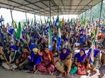 A group of 101 farmers, pegged “marjeevdas” (those ready to sacrifice their lives), would lead the march. A group of 101 farmers, pegged “marjeevdas” (those ready to sacrifice their lives), would lead the march.