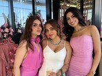 Aaliyah Kashyap has kickstarted her wedding celebrations with a party with her best mates.