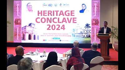 A key highlight of the event was the presentation of the Heritage Policy 2024 (HT Photo) A key highlight of the event was the presentation of the Heritage Policy 2024 (HT Photo)