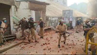 A second round of court-ordered survey of Shahi Jama Masjid in Sambhal on November 24 triggered violence. (HT file) A second round of court-ordered survey of Shahi Jama Masjid in Sambhal on November 24 triggered violence. (HT file)