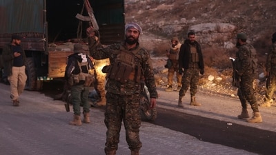 Opposition forces take control of areas outside Aleppo, Syria, (AP)