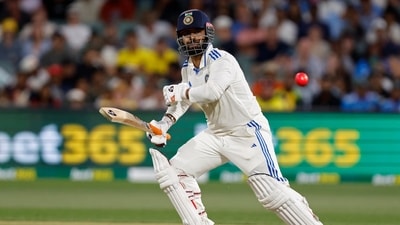 Rishabh Pant played some outlandish shots during his unbeaten 28-run knock on Day 2. The wicketkeeper batter slammed five fours to counter-attack the Aussie bowlers. (AP) Rishabh Pant played some outlandish shots during his unbeaten 28-run knock on Day 2. The wicketkeeper batter slammed five fours to counter-attack the Aussie bowlers. (AP)