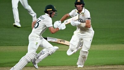 Australia reached 86/1 in 33 overs at Stumps on Day 1 of the ongoing second Test match in Adelaide. India currently lead 1-0 in the ongoing Border-Gavaskar Trophy. (AFP) Australia reached 86/1 in 33 overs at Stumps on Day 1 of the ongoing second Test match in Adelaide. India currently lead 1-0 in the ongoing Border-Gavaskar Trophy. (AFP)