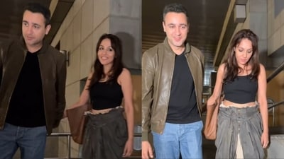 Imran Khan and his girlfriend, Lekha Washington, have been seen on date nights. Imran Khan and his girlfriend, Lekha Washington, have been seen on date nights.