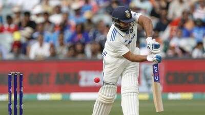 India's captain Rohit Sharma is dismissed by Australia's Scott Boland during the day one of the second Test (HT_PRINT) India's captain Rohit Sharma is dismissed by Australia's Scott Boland during the day one of the second Test (HT_PRINT)