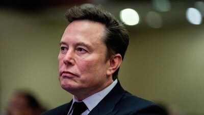 Elon Musk is expected to land at around 3:20 pm (1420 GMT) at Le Bourget airport north of Paris. (via REUTERS)