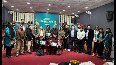 The competition, which was the second cluster round in Ludhiana, brought together participants from across the region to promote healthy eating habits. (HT Photo)