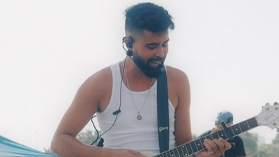 AP Dhillon performed in Mumbai on Saturday night AP Dhillon performed in Mumbai on Saturday night
