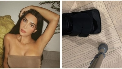Kim Kardashian has suffered a significant injury in her foot. Kim Kardashian has suffered a significant injury in her foot.