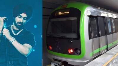 Metro services across the city were extended until 12 am on Friday. Metro services across the city were extended until 12 am on Friday.