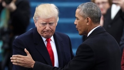 Barack Obama urged commitment to democratic principles and pluralism amid ongoing controversies surrounding Donald Trump, emphasizing the importance of navigating differences in a healthy democratic society. (REUTERS FILE) Barack Obama urged commitment to democratic principles and pluralism amid ongoing controversies surrounding Donald Trump, emphasizing the importance of navigating differences in a healthy democratic society. (REUTERS FILE)