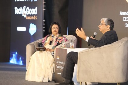 Fireside Chat: Arundhati Bhattacharya, CEO & Chairperson, Salesforce in conversation with Dr Shailesh Kumar, Chief Data Scientist, Jio.