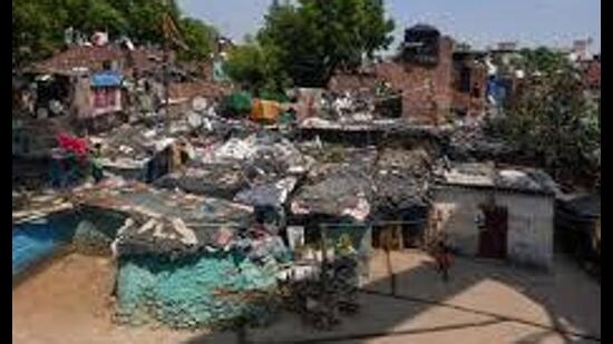 MC officials said these families had in the past sought allocation of flats while raising concern about their livelihood. (HT File)