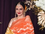 Rekha revealed whom she loves the most in her life. (File Photo/PTI) Rekha revealed whom she loves the most in her life. (File Photo/PTI)