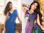Turn your saree chic with the Gen Z style. Turn your saree chic with the Gen Z style.