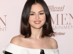Selena Gomez defended her Spanish accent in the Netflix film Emilia Perez after actor Eugenio Derbez criticized her performance.
 (Photo by Michael Tran / AFP)