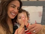 Nick Jonas, Priyanka Chopra and Malti were in New York for the couple's 6th wedding anniversary. Nick Jonas, Priyanka Chopra and Malti were in New York for the couple's 6th wedding anniversary.