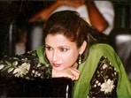 As Sharmila Tagore turns 80, let's revisit some of her elegant looks.&nbsp;In this HT Archives photo of Sharmila Tagore from December 22, 1992, she looks stunning in a green floral salwar kameez.&nbsp;