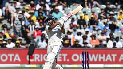 Nitish Kumar Reddy fought a lone battle for India on Day 3 and ended up scoring 42 to help the visitors clear the deficit. (AFP) Nitish Kumar Reddy fought a lone battle for India on Day 3 and ended up scoring 42 to help the visitors clear the deficit. (AFP)