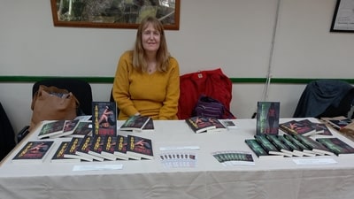 British author Vicky Ball shared a post on X about selling two books at a local event. (X/VickyBall3) British author Vicky Ball shared a post on X about selling two books at a local event. (X/VickyBall3)