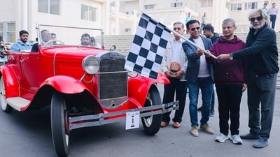 Vintage beauties were on the roll during The Chandrika Devi Heritage Run held in the state capital on Sunday morning.