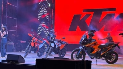 KTM has unveiled two India-bound motorcycles - the 390 Adventure S and the 390 Enduro R - at the India Bike Week 2024 in Goa on December 6. KTM has unveiled two India-bound motorcycles - the 390 Adventure S and the 390 Enduro R - at the India Bike Week 2024 in Goa on December 6.