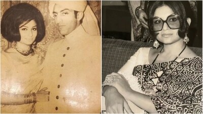 Saba Pataudi shared pictures of Mansoor Ali Khan Pataudi and Sharmila Tagore back in the early years of their marriage as well as her mother serving a complete diva look. Sharmila Tagore even in those days was such a fashionista. (Instagram/@sabapataudi) Saba Pataudi shared pictures of Mansoor Ali Khan Pataudi and Sharmila Tagore back in the early years of their marriage as well as her mother serving a complete diva look. Sharmila Tagore even in those days was such a fashionista. (Instagram/@sabapataudi)