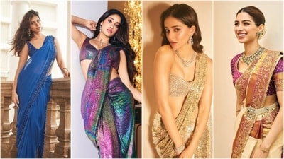 Turn your saree chic with the Gen Z style. (Instagram) Turn your saree chic with the Gen Z style. (Instagram)