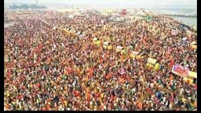 The banks of Sangam, where the Magh Mela-2023 was held, will also play host to Mahakumbh-2025. (HT file) The banks of Sangam, where the Magh Mela-2023 was held, will also play host to Mahakumbh-2025. (HT file)