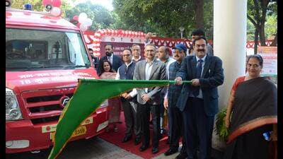 UT adviser Rajeev Verma has urged people of Chandigarh to come forward and support TB patients and their families. (HT Photo) UT adviser Rajeev Verma has urged people of Chandigarh to come forward and support TB patients and their families. (HT Photo)