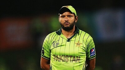 Former Pakistan captain Shahid Afridi. (Getty)
