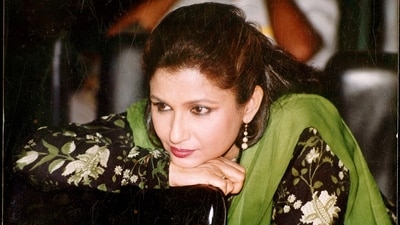 As Sharmila Tagore turns 80, let's revisit some of her elegant looks. In this HT Archives photo of Sharmila Tagore from December 22, 1992, she looks stunning in a green floral salwar kameez. (HT Photo by Nirmal Vaid) As Sharmila Tagore turns 80, let's revisit some of her elegant looks. In this HT Archives photo of Sharmila Tagore from December 22, 1992, she looks stunning in a green floral salwar kameez. (HT Photo by Nirmal Vaid)