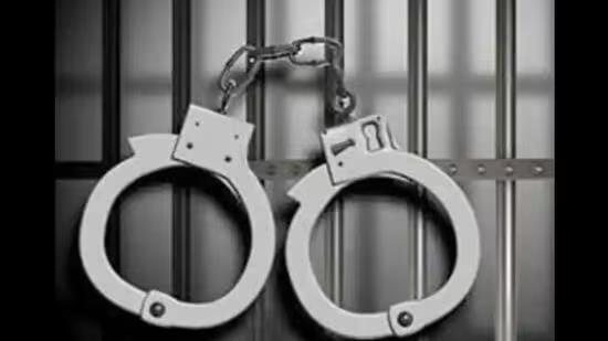 The trio, identified as Sandeep Kakkar, Mohit and Gaurav, all natives of Sonepat, were currently hiding in Zirakpur and were planning a criminal activity in the tricity area, said Mohali police. (HT Photo)