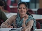 Rashmika Mandanna's still from The Girlfriend. Rashmika Mandanna's still from The Girlfriend.