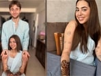 Aaliyah Kashyap and Shane Gregoire's mehendi pictures.