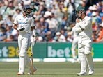 India's Mohammed Siraj (left) interacts with Australia's Travis Head India's Mohammed Siraj (left) interacts with Australia's Travis Head