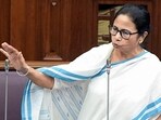 West Bengal chief minister Mamata Banerjee speaks in state assembly in Kolkata. (ANI) West Bengal chief minister Mamata Banerjee speaks in state assembly in Kolkata. (ANI)