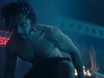 Varun Dhawan in a still from Baby John. Varun Dhawan in a still from Baby John.