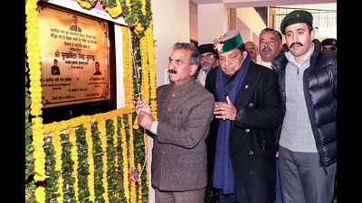 Himachal Pradesh CM Sukhvinder Singh Sukhu inaugurating the first residential school for specially abled children in Hiranagar in Shimla on Monday. (ANI) Himachal Pradesh CM Sukhvinder Singh Sukhu inaugurating the first residential school for specially abled children in Hiranagar in Shimla on Monday. (ANI)